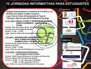 IV Jornadas Informativas para Estudiantes 2014 en Tapia de Casariego