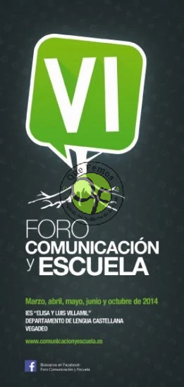 Presentación del VI Foro Comunicación y Escuela