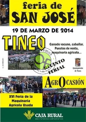 Feria de San José y XVI Feria de Maquinaria Agrícola de Ocasión 2014 en Tineo