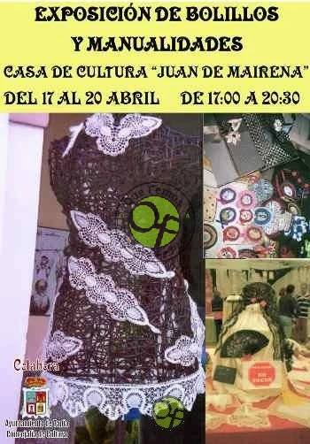 Exposición de Bolillos y Manualidades en Tapia: Semana Santa 2014