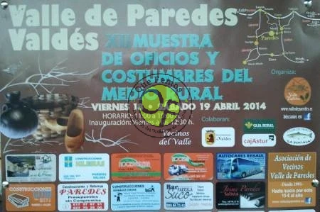 XII Muestra Oficios y Costumbres del Valle de Paredes 2014