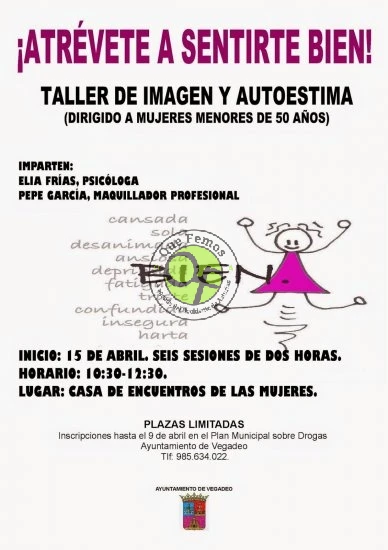 Taller de imagen y autoestima en Vegadeo