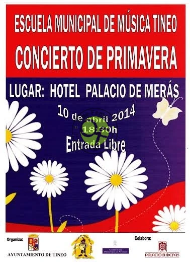 Concierto de Primavera 2014 de la Escuela Municipal de Música de Tineo