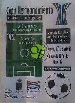 Copa de Hermanamiento entre Navia y Uruguay