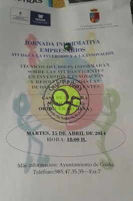 Jornada informativa para empresarios en Coaña