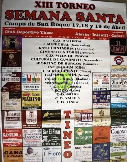 XIII Torneo de Fútbol de Semana Santa en Tineo