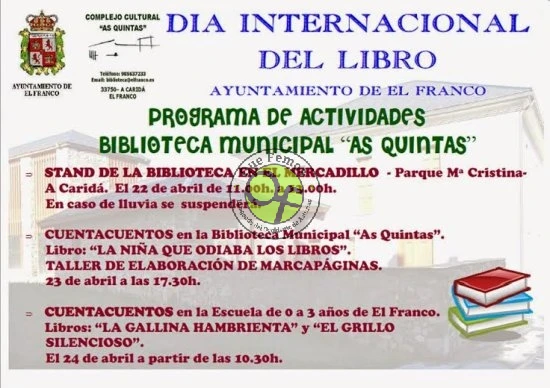Día Internacional del Libro 2014 en El Franco
