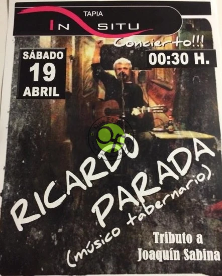 Concierto de Ricardo Parada en Tapia
