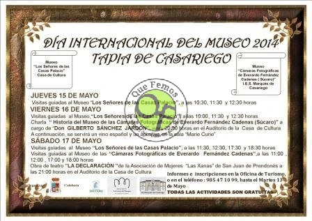 Día Internacional del Museo 2014 en Tapia
