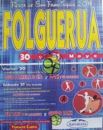 Fiestas de San Francisquín en Folguerua 2014