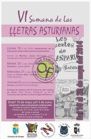 VI Sumana de las Lletras Asturianas en Cangas del Narcea