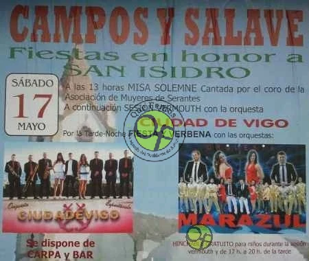 Fiestas de San Isidro en Campos y Salave 2014