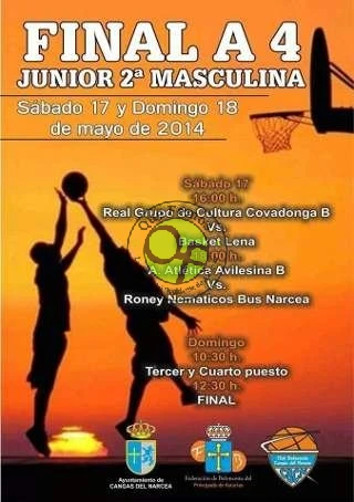 Final A 4 Junior 2ª Masculina en Cangas del Narcea 2014