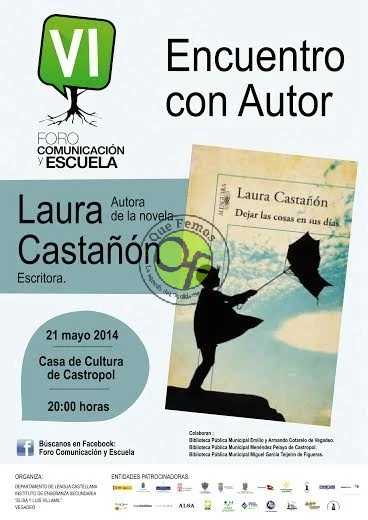 Encuentro literario con Laura Castañón