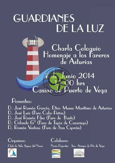 Homenaje a los Fareros de Asturias en Puerto de Vega