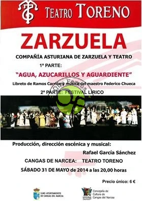 La mejor Zarzuela en el Teatro Toreno de Cangas del Narcea