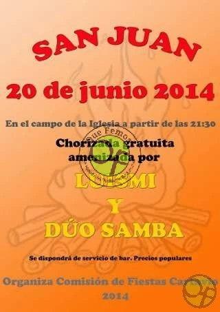 San Juan 2014 en Cartavio: chorizada y baile
