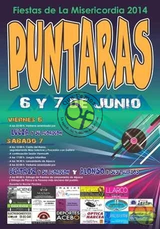 Fiestas de La Misericordia en Puntaras 2014