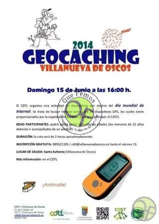 Geocaching 2014 en Villanueva de Oscos
