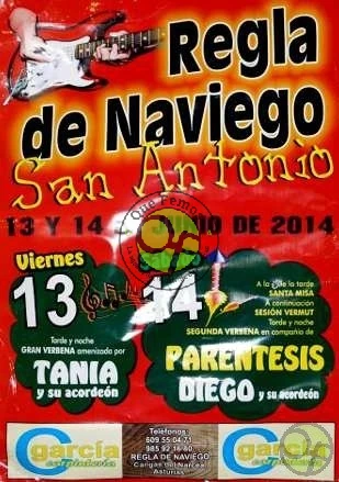 Fiestas de San Antonio en Regla de Naviego 2014