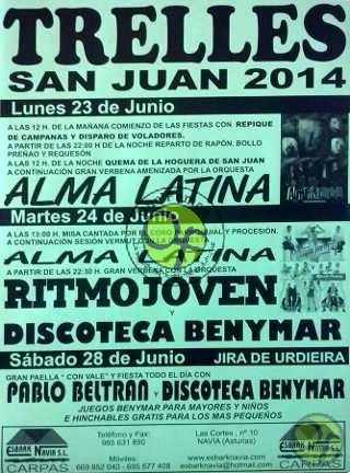 Fiestas de San Juan en Trelles 2014