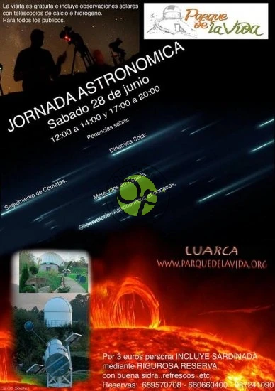 Jornada Astronómica en el Parque de la Vida