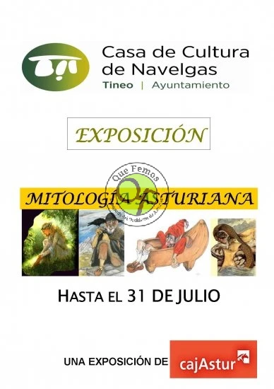 Exposición sobre mitología asturiana en Navelgas