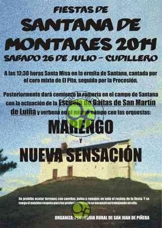 Fiesta y Romería de Santana de Montares 2014