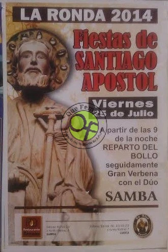 Fiestas de Santiago Apostol 2014 en La Ronda