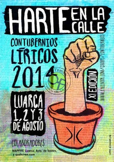 XI Contubernios Líricos en Luarca 2014