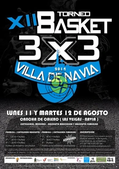 XII Torneo de Basket 3x3 Villa de Navia