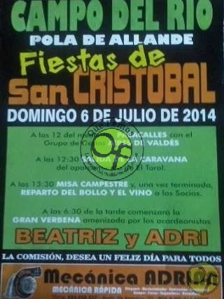 Fiestas de San Cristóbal 2014 en Campo del Río