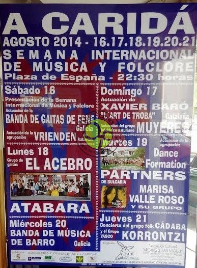 Semana Internacional de Música y Folklore en A Caridá