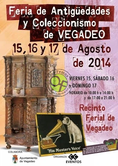 Feria de Antigüedades y Coleccionismo en Vegadeo