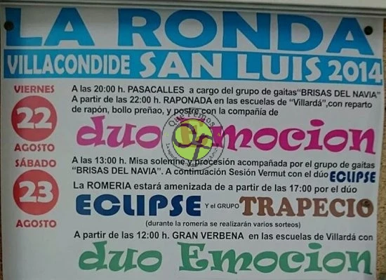Fiestas de San Luis 2014 en La Ronda