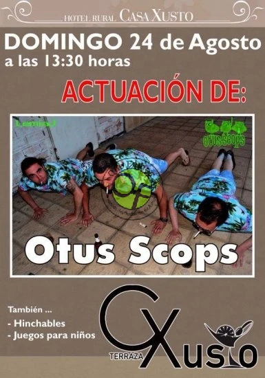 Concierto de Otus Scops en La Caridad