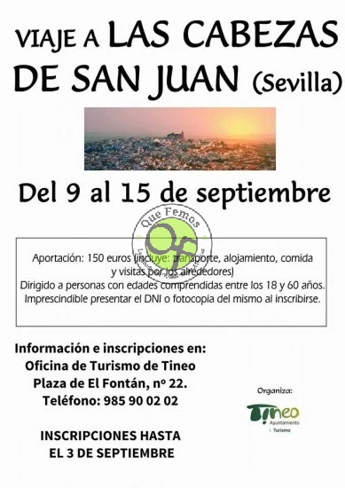 Viaje a Las Cabezas de San Juan (Sevilla)