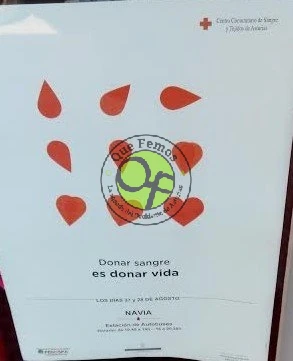 Donación de sangre en Navia: agosto 2014