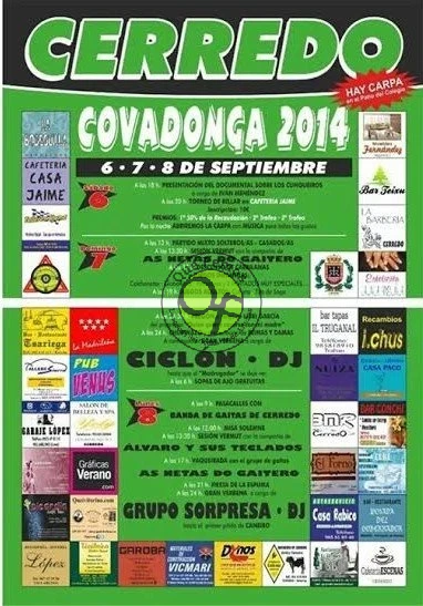 Fiestas de Covadonga 2014 en Cerredo