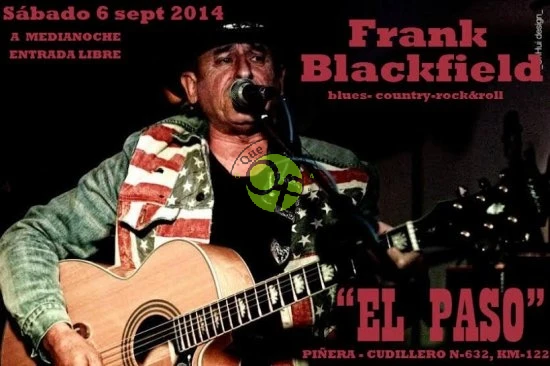 Concierto de Frank Blackfield en 