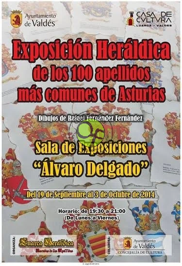 Exposición heráldica en Luarca