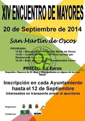 XIV Encuentro de Mayores en San Martín de Oscos
