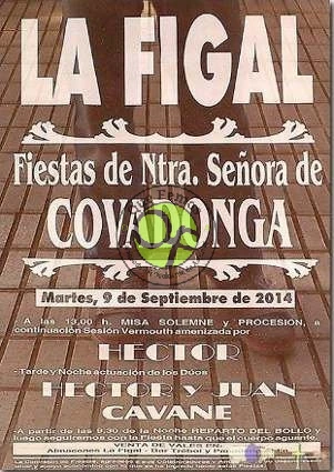 Fiestas de Nuestra Señora de Covadonga 2014 en La Figal