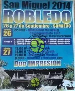 Fiestas de San Miguel 2014 en Robledo