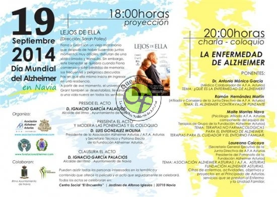 Día Mundial del Alzheimer 2014 en Navia