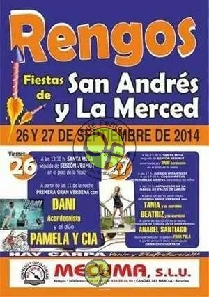 Fiestas de San Andrés y La Merced 2014 en Rengos