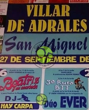 Fiestas de San Miguel 2014 en Villar de Adrales