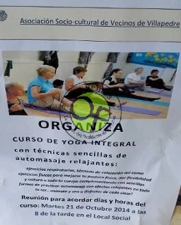 Curso de Yoga Integral en Villapedre