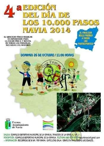 4ª Edición del Día de los 10.000 Pasos en Navia 2014
