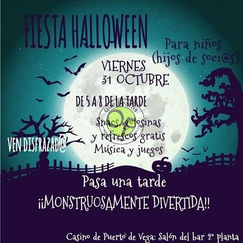 Fiesta de Halloween 2014 en Puerto de Vega